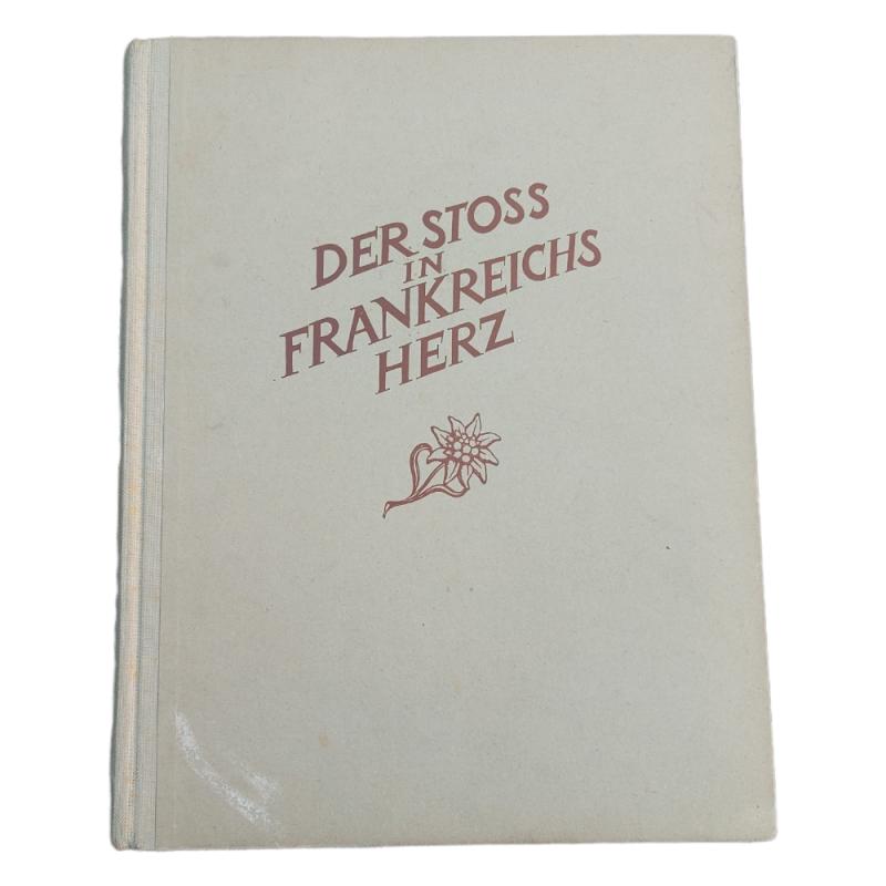 German Gebirgsjäger Book 'Der Stoss in Frankreichs Herz'