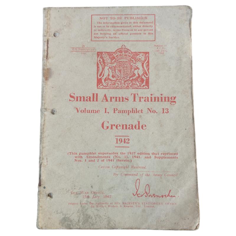 British Grenade Manual