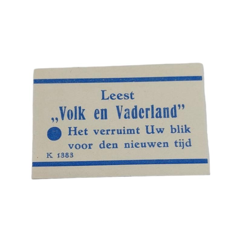 Dutch adhesive stamp 