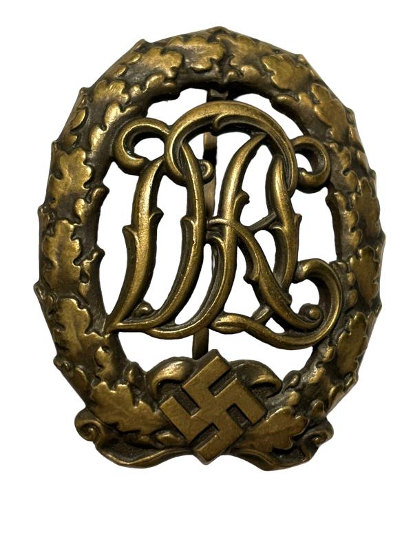 DRL Reichssportabzeichen Third Class in Bronze