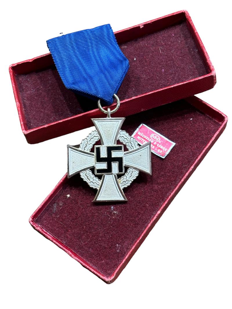 25 Years Loyal Service Medal with Case